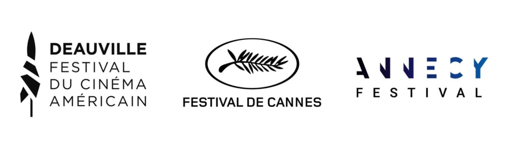 Logos des 3 festivals